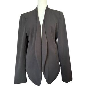 Active Seller! Interview or Office Blazer Apt. 9 Open Front Large Black